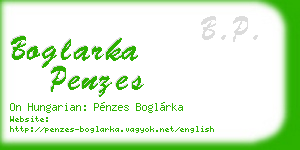 boglarka penzes business card